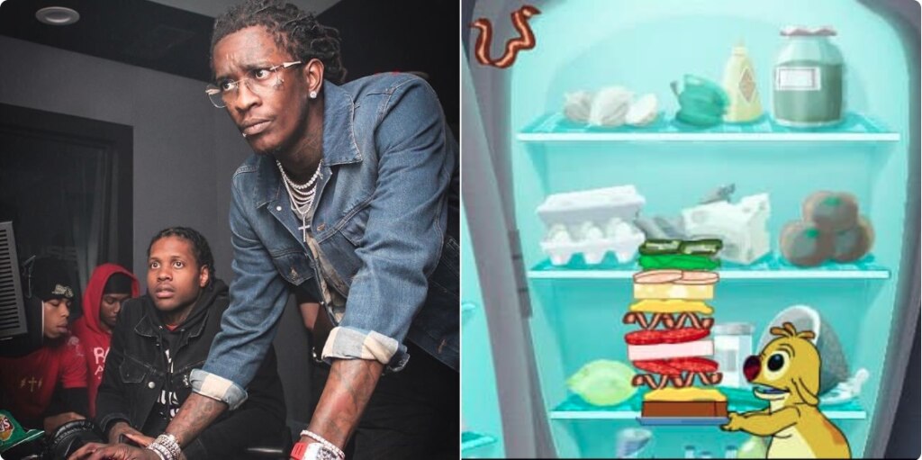 Напряжённый Young Thug