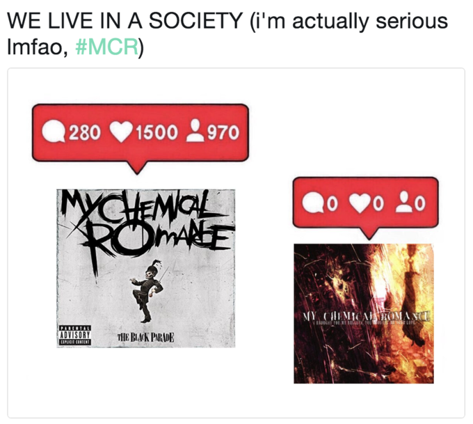 We live in a society