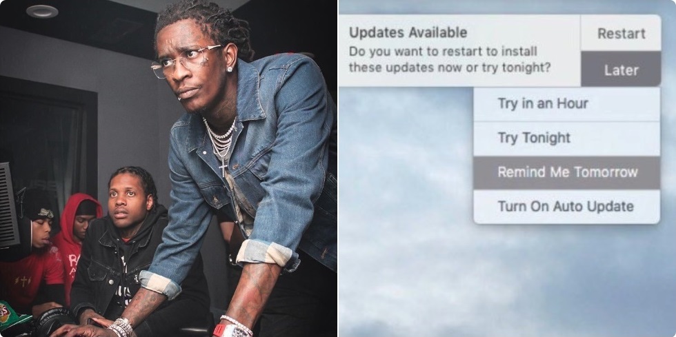 Напряжённый Young Thug