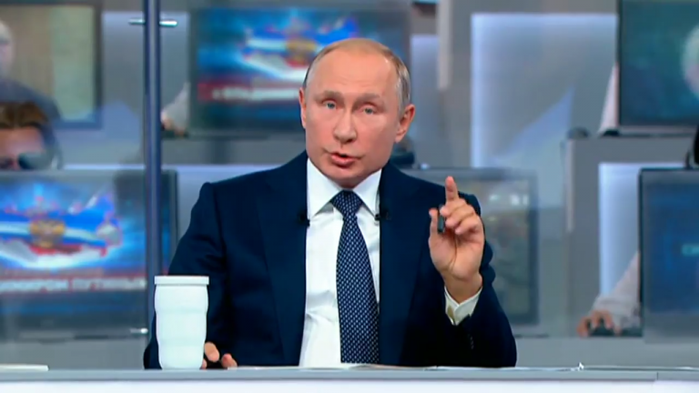 Прямая линия с Путиным