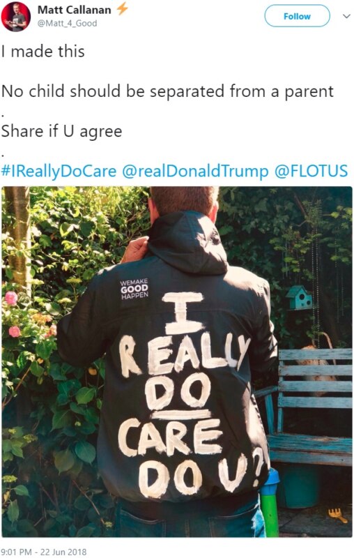 Куртка Мелании Трамп