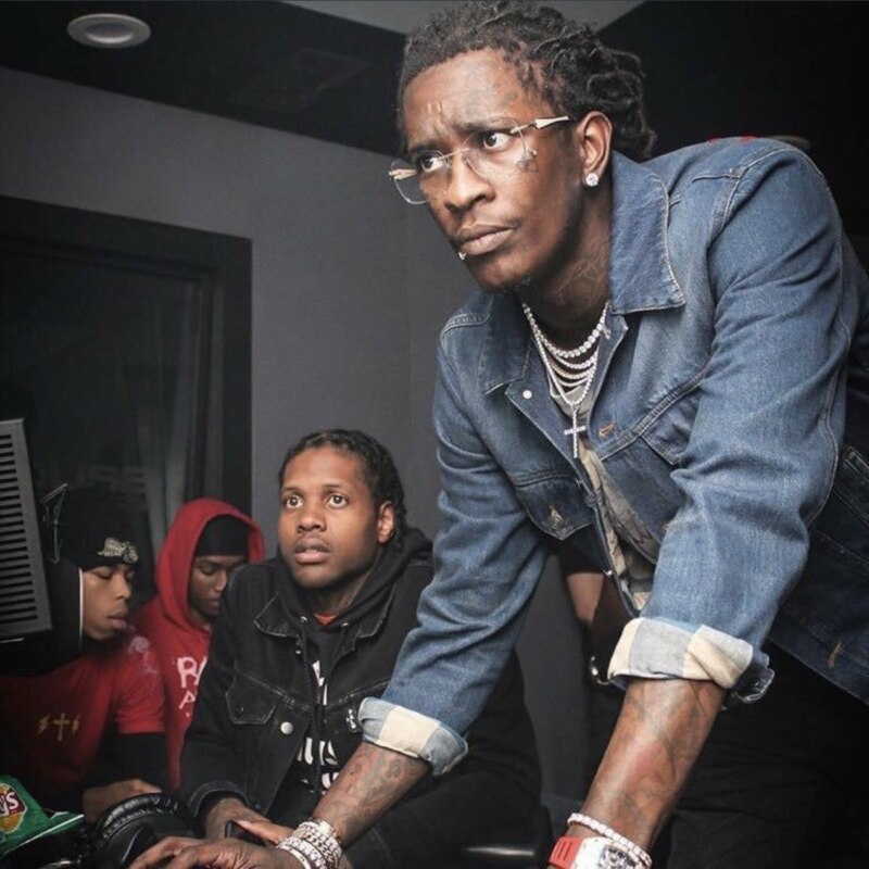 Напряжённый Young Thug