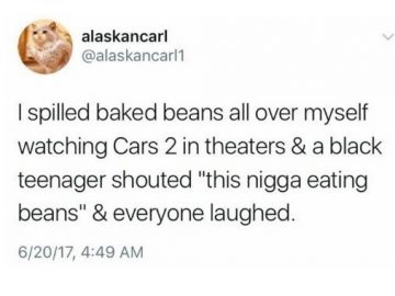 This Nigga Eating Beans