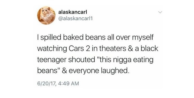 This Nigga Eating Beans