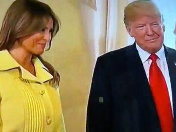 Мелания Трамп с Путиным