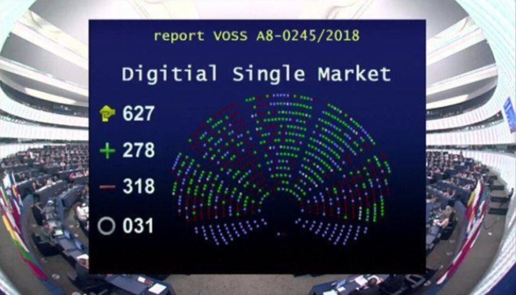 Европейский парламент не одобрил "запрет на мемы" Европейский парламент не одобрил "запрет на мемы"