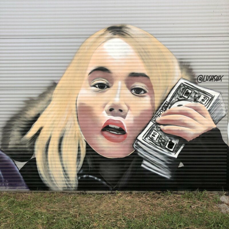 Граффити Lushsux