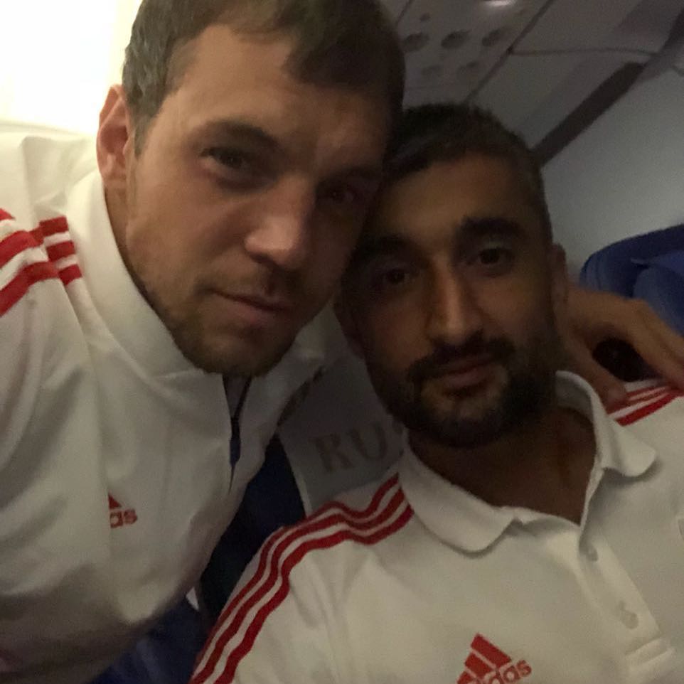 Артем Дзюба и Александр Самедов Артем Дзюба и Александр Самедов