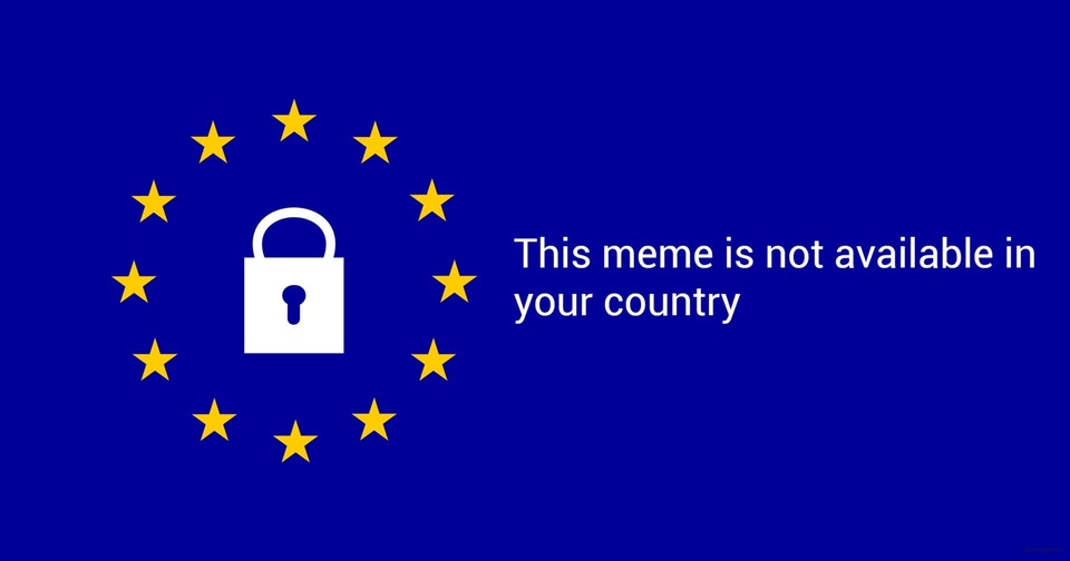 Европейский запрет на мемы