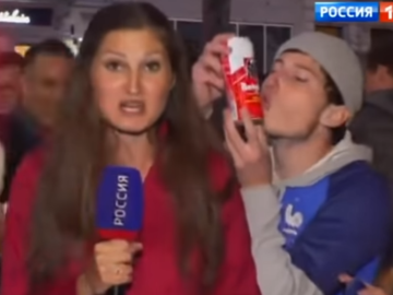 Француз целует пиво