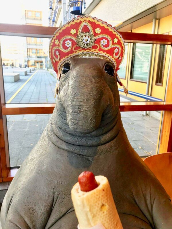 ждун в кокошнике