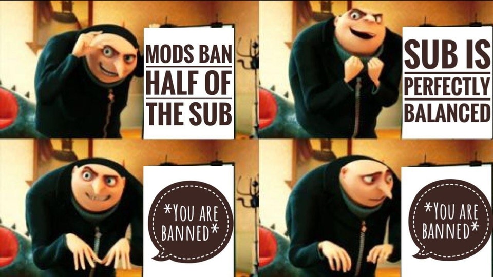 r/thanosdidnothingwrong забанил половину участников r/thanosdidnothingwrong забанил половину участников