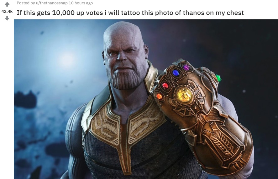 r/thanosdidnothingwrong забанил половину участников r/thanosdidnothingwrong забанил половину участников