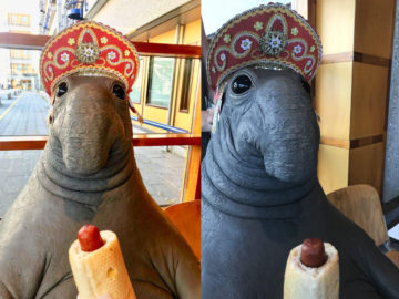 ждун в кокошнике