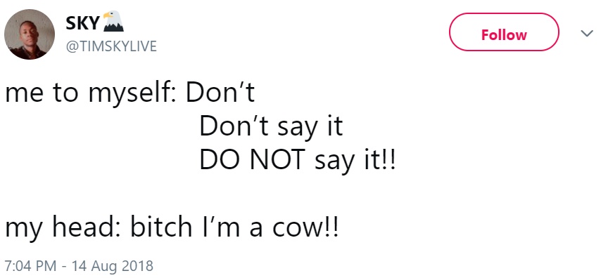 Bitch, I'm a Cow