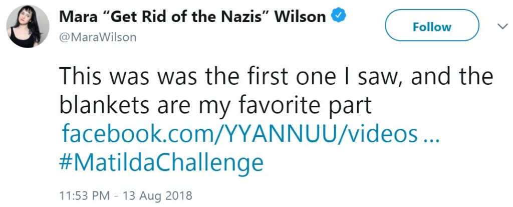 #MatildaChallenge #MatildaChallenge