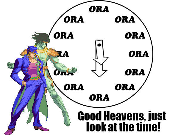 ORA ORA ORA ORA ORA ORA