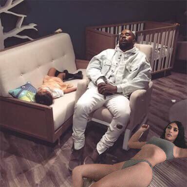 Ким Кардашьян в Yeezy Ким Кардашьян в Yeezy