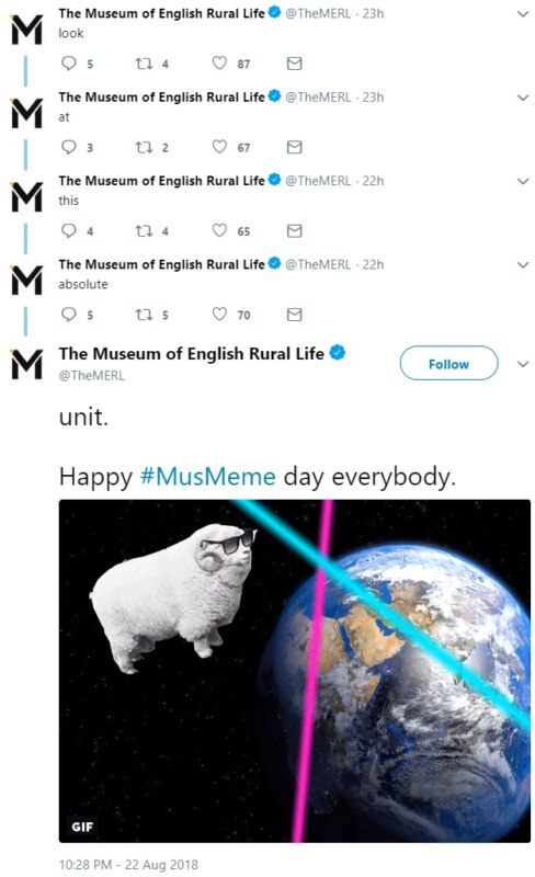 День музейных мемов