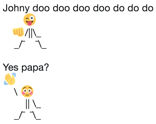 Johny Johny Yes Papa