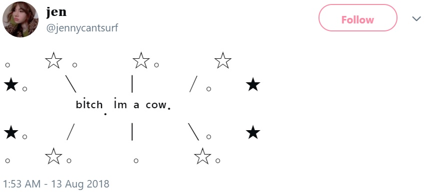 Bitch, I'm a Cow