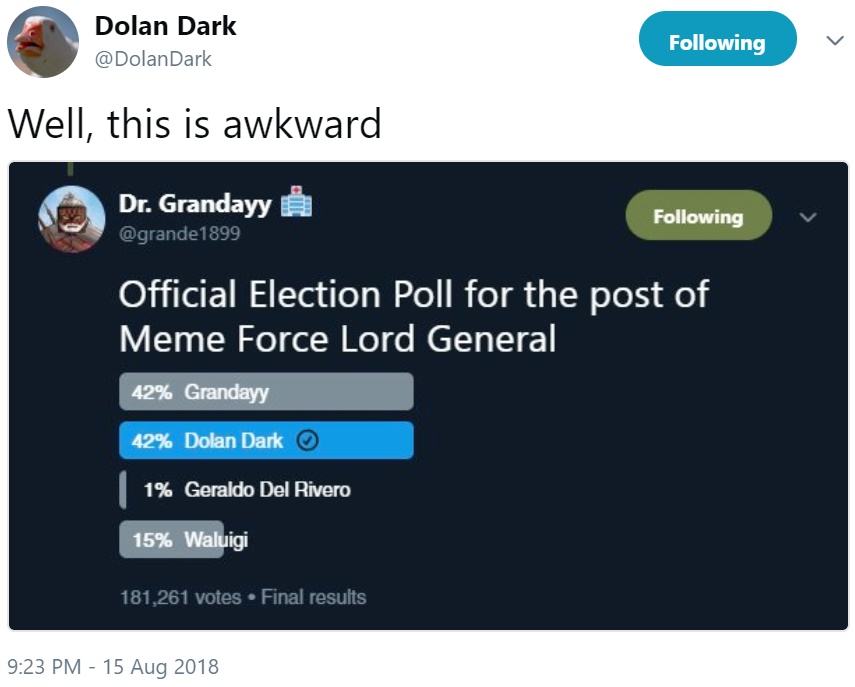 Grandayy vs. Dolan Dark Grandayy vs. Dolan Dark