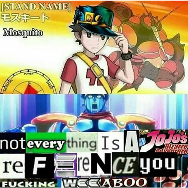 Is This a JoJo Reference?