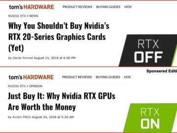 RTX Off / RTX On