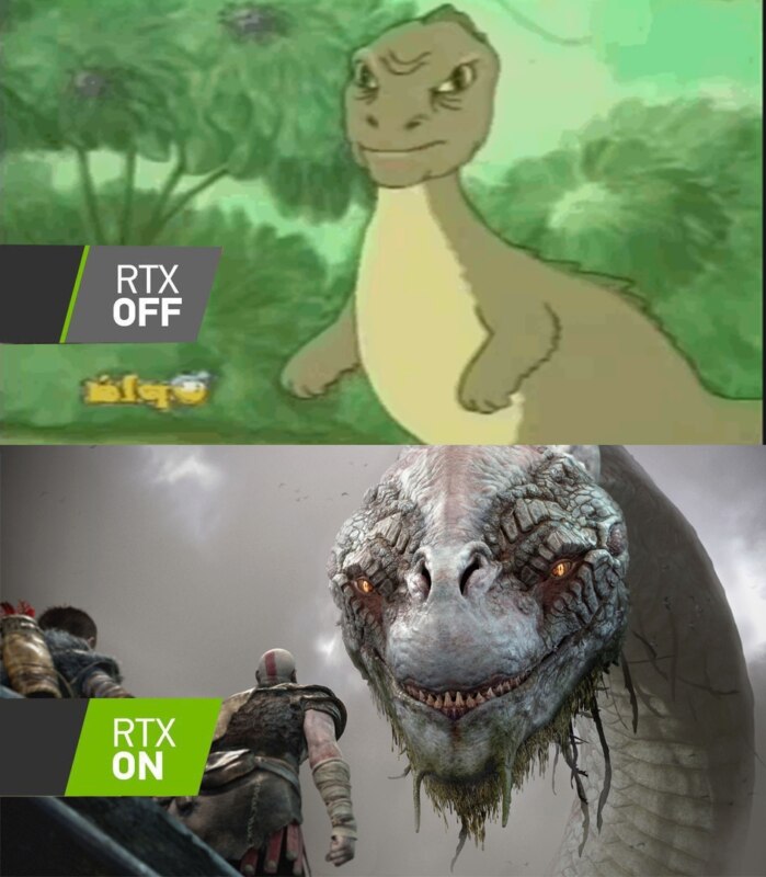 RTX Off / RTX On