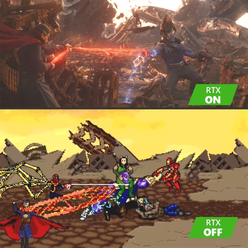 RTX Off / RTX On