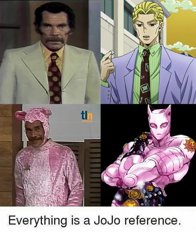 Is This a JoJo Reference?