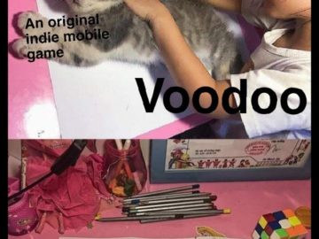 Девочка обводит кошку