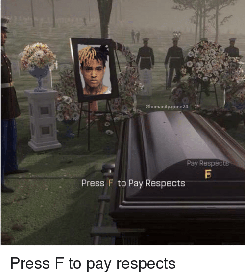 Смерть XXXTentacion Press F