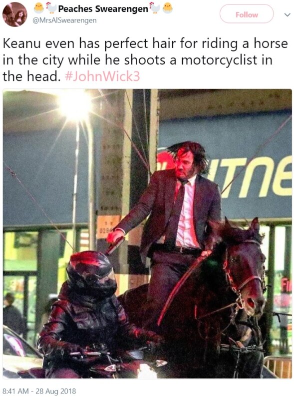 Киану на коне Киану на коне