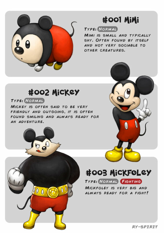 Покемоны Disney Покемоны Disney