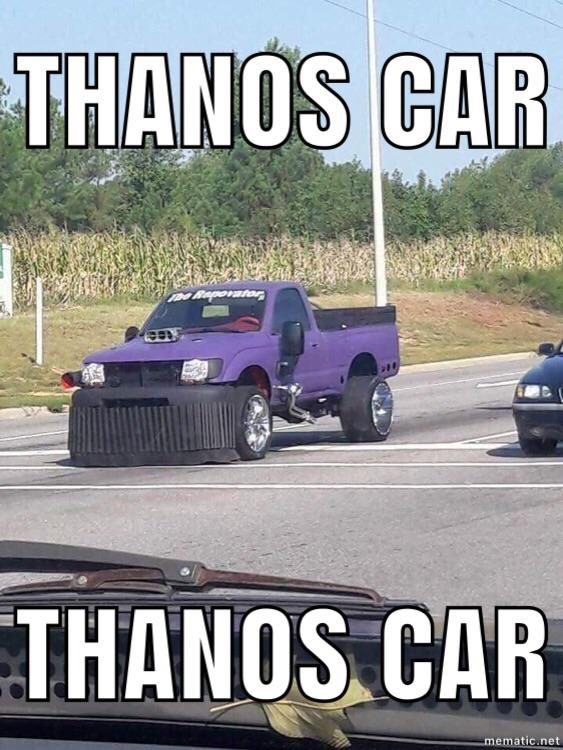 THANOS CAR THANOS CAR
