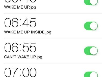 cant wake up alarm