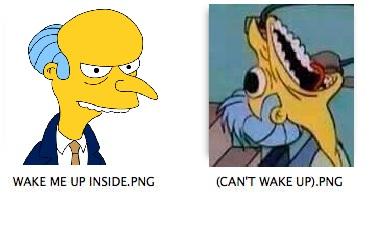 cant wake up burns