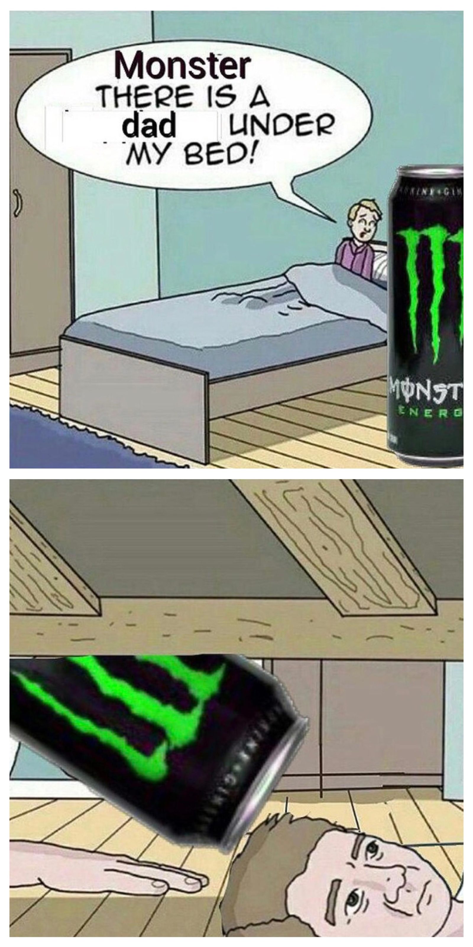 dad under my bed