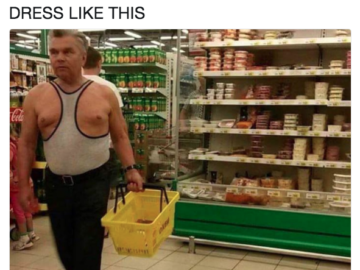 dress like a man