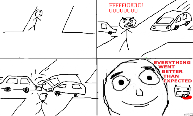 Everything Went Better Than Expected crash