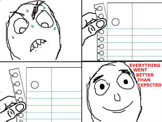 Everything Went Better Than Expected paper