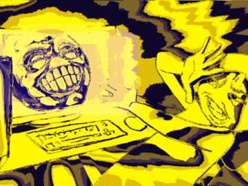 gold big grin