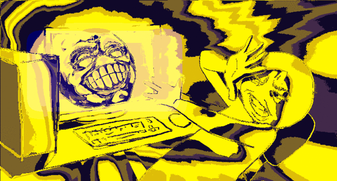 gold big grin