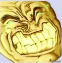 Goldface Smudged