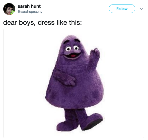 grimace