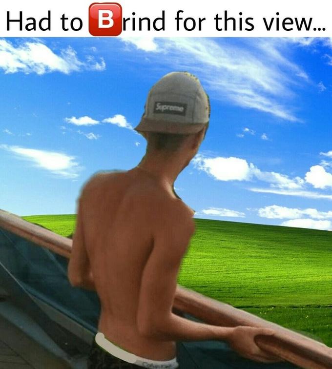 Had to Brind For This View