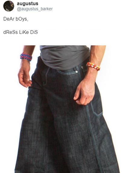 dress like dis