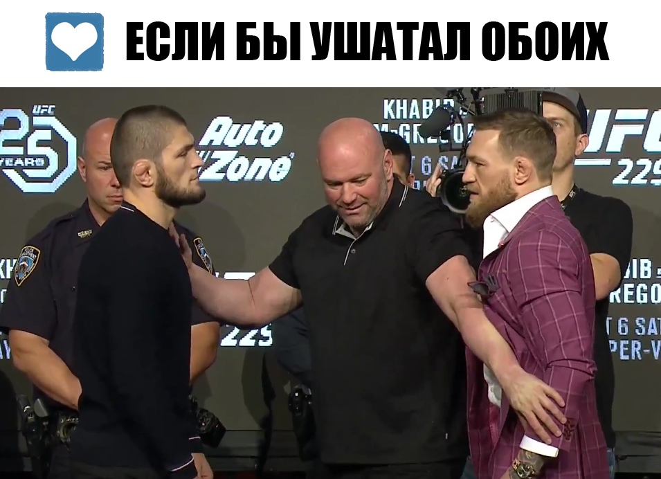 Макгрегор и Нурмагомедов Макгрегор и Нурмагомедов