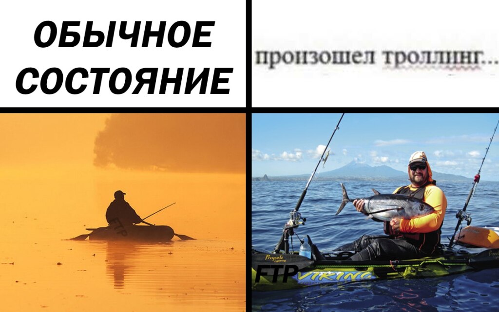Произошел троллинг...